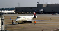N8432A @ KATL - Pushback Atlanta - by Ronald Barker