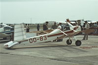 OO-83 @ EBOS - Ostend Airport,mid-seventies. - by Raymond De Clercq
