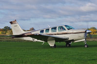 G-BSEY @ EGSV - Just landed. - by Graham Reeve