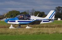 G-BBAY @ EGSV - Departing from Old Buckenham. - by Graham Reeve