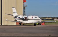 G-LEAX @ EGHH - Visiting Citation Centre - by John Coates