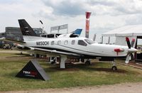 N850CH @ KOSH - Socata TBM 850 - by Mark Pasqualino