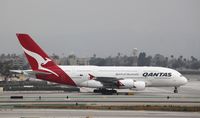 VH-OQF @ KLAX - Airbus A380-800 - by Mark Pasqualino
