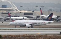 N687TA @ KLAX - Airbus A320 - by Mark Pasqualino