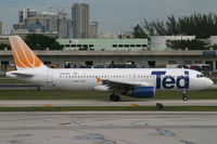 N445UA @ KFLL - TED