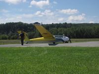 N433BA @ W99 - Turn around for launch - by Dennis Moore