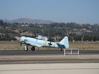 N16730 @ CMA - 1941 North American AT-6C, P&W R-1340  Wasp 600 Hp, taxi to Rwy 26 - by Doug Robertson