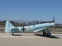 N7969C @ CMA - North American SNJ-5, P&W R-1340 AN-1 Wasp 600 Hp, of the Condor Squadron, taxi - by Doug Robertson