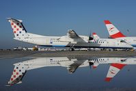 9A-CQB @ LOWW - Croatia Dash 8-400 - by Dietmar Schreiber - VAP