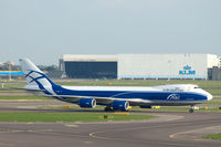 VQ-BGZ @ EHAM - Boeing 747-800F of ABC taxying at Amsterdam Schiphol airport. - by Henk van Capelle