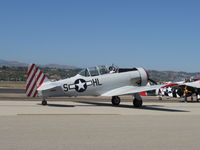 N2863G @ CMA - 1958 North American SNJ-6, P&W R-1340 Wasp 600 Hp, of the Condor Squadron, taxi - by Doug Robertson