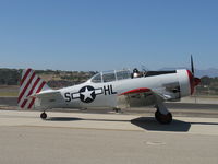 N2863G @ CMA - 1958 North American SNJ-6, P&W R-1340 Wasp 600 Hp, taxi - by Doug Robertson