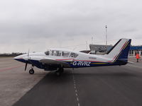 G-RVRZ @ EHGG - PA-23 of Ravenair at Groningen airport