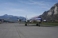 OE-LDM @ LOWI - Flying Bulls DC6 - by Dietmar Schreiber - VAP