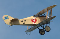 SE-XIL @ ESOE - Mikael Carlson in the air in his Tummelisa at Örebro airport, Sweden. - by Henk van Capelle