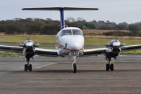 M-WATJ @ EGFH - Visiting King Air 250 operated by Saxonhenge. - by Roger Winser