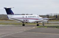 M-WATJ @ EGFH - Visiting King Air 250 operated by Saxonhenge. - by Roger Winser