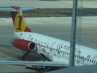 ZS-TRI @ FACT - taken from CPT Terminal - 19 March 2012 - just to illustrate the 'graffiti' - by Neil Henry
