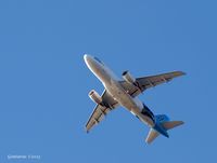 N717UW @ KJFK - Carolina Panthers After take-off from 13R, JFK - by Gintaras B.