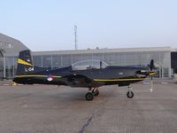 L-04 @ EHGG - PC-7 at Groningen - by Jack Poelstra