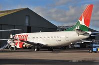 G-TOYF @ EGHH - Receiving attention at European Aviation. - by John Coates