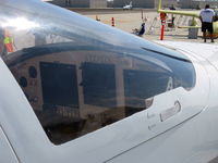 N805WL @ CMA - 2011 Dierenfield DIERENFIELD SPECIAL WHITE LIGHTNING, Continental IO-360 200 Hp, glass panel, note recessed flush hatch latch handle, this is one sleek low drag design - by Doug Robertson