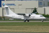 ZS-AFR @ LFBO - ATR 42-500, Landing Rwy 14R, Toulouse Blagnac Airport (LFBO-TLS) - by Yves-Q