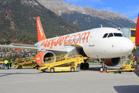 G-EZFD @ LOWI - after Arrival from London LGW