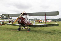 G-AIXJ @ X1WP - De Havilland DH-82A Tiger Moth II at The De Havilland Moth Club's 28th International Moth Rally at Woburn Abbey. August 2013. - by Malcolm Clarke