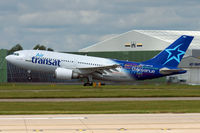 C-GPAT @ EGCC - Air Transat Airbus A310-308 takeoff in MAN/EGCC