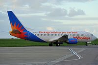 G-GDFK @ EGSH - Maintenance movement ! - by keithnewsome