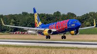 D-AHFM @ LFSB - moments prior touchdown at Basel - by Friedrich Becker