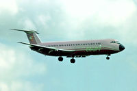 G-BCCV @ EGKK - BAC 1-11 517FE One Eleven [198] (Court Line) Gatwick~G 01/07/1974. Date approximate taken from a slide. - by Ray Barber