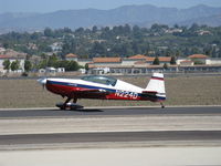 N224D @ CMA - 1996 EXTRA Flugzeugbau Gmbh EA-300/L, Lycoming AEIO-540-L1B5 300 Hp, low wing version fully aerobatic, taxi to Rwy 26 - by Doug Robertson