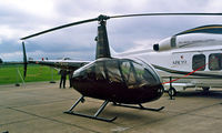 G-TRYG @ EGSU - Robinson R-44 Raven [0960] Duxford~G 27/09/2001