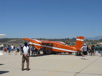 N344CL @ CMA - Clay Lacy's 1968 Fairchild Heli-Porter PILATUS PC6-H2 PORTER Super STOL, one Airesearch TPE331 575 shp Turboprop, CS prop with reversible pitch - by Doug Robertson