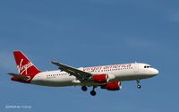 N844VA @ KJFK - Going To A Landing on 22L, JFK - by Gintaras B.