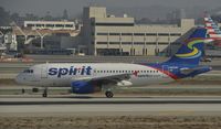 N506NK @ KLAX - Taxiing to gate at LAX - by Todd Royer