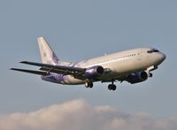 N553MS @ EGHH - ex SAMA aircraft arriving from storage - by John Coates