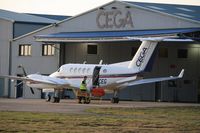 G-OCEG @ EGHH - Parked at Cega - by John Coates