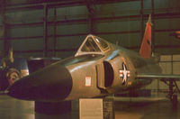56-1416 @ FFO - F-102A Delta Dagger of 57th Fighter Interceptor Squadron at Keflavik as displayed at the USAF Museum in 1977. - by Peter Nicholson