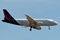 OO-SSU @ EGLL - Airbus A319-111 [2230] (Brussels Airlines) Home~G 15/07/2013. On approach 27L. - by Ray Barber