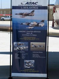N217AX @ CMA - 1983 Aero Vodochody L-39 ZA ALBATROS, one Progress (nee Ivchenko) AI-25 TL Turbofan 3,972 lb st, Experimental class military aggressor contract aircraft, data - by Doug Robertson