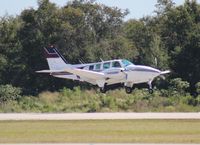 N7262R @ ORL - Beech 58 Baron - by Florida Metal