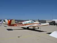 N5874S @ CMA - 1965 Beech S35 BONANZA, Continental IO-520 285 Hp, tip tanks - by Doug Robertson