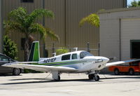 N201EP @ CMA - 1977 Mooney M20J 201, Lycoming IO-360-A1B6Dv 200 Hp - by Doug Robertson