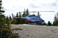 N206PW - OH-58A+ at 10K+ pressure alt. in July 13' - by Kelly Kehler