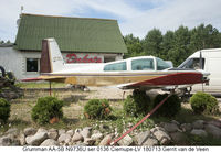 N9736U - Diplayed at Dakota Bar alongside road in Ciemupe Latvia - by Gerrit van de Veen