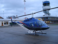 OO-VCC @ EHGG - Bell 206 at GRQ - by Jack Poelstra
