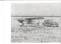 N78473 @ RIL - At Rifle, CO airport around 1949.  Registration number is hard to read but it is NC78473 from Paul H. Lindstrom, the owner,  from his log books. - by Unk